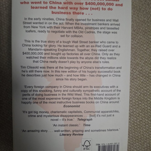 Mr. China by Tim Clissold, English paperback book
