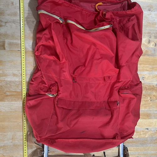 Camping backpack used, 78x36 cm