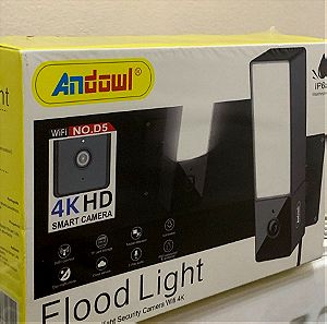 4K επιτοίχια Κάμερα καθρέφτης Andowl με φως (σφραγισμένη )