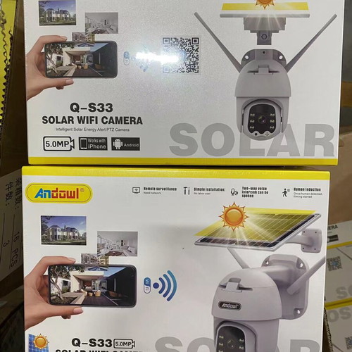 Andowl IP Wi-Fi Camera 1080p Waterproof Battery Q-S33 New