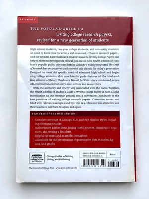 Student’s Guide to Writing College Papers μεταχειρισμένο, 4η Έκδοση