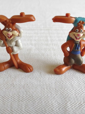 Nesquik collectible figures like new, set of 2 pieces