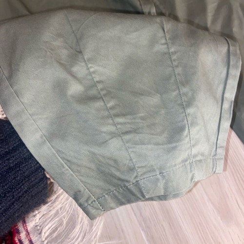 Zara balloon trousers like new, olive, cotton