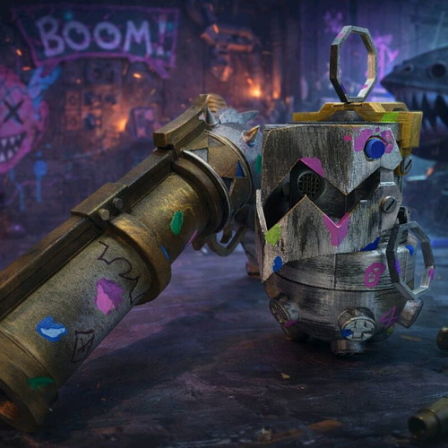 Arcane Jinx Gun and Grenade cosplay new