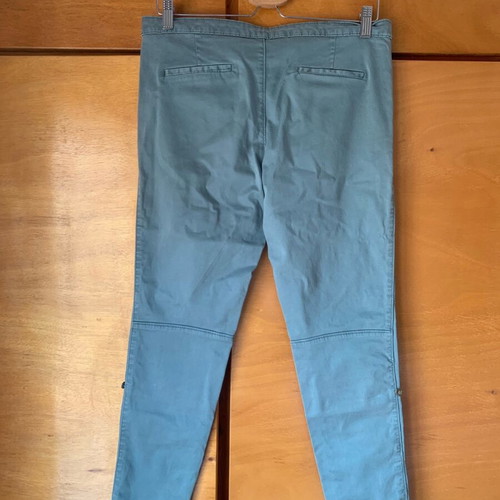 Naf Naf Women's Pants turquoise like new, low waist