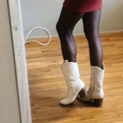 Mini tight dress new in brick color, size S