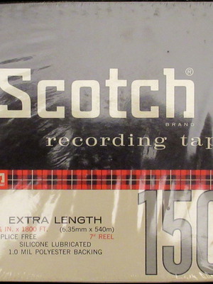 3M Scotch 150 magnetic tape new, sealed