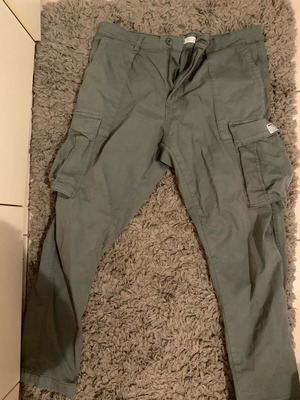 Cargo Zara παντελόνι χακί χρωμα