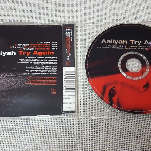 Aaliyah Try Again CD Single used, Hip-Hop