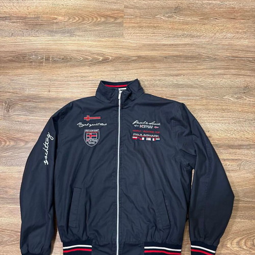 Paul & Shark Royal Yacht Club Newport men's bomber jacket L used, blue