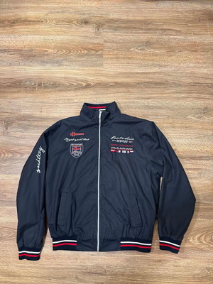 Paul & Shark Royal Yacht Club Newport men's bomber jacket L used, blue