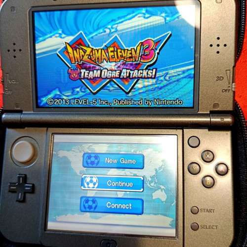 Inazuma Eleven Team Ogre Attack Nintendo 3DS game like new