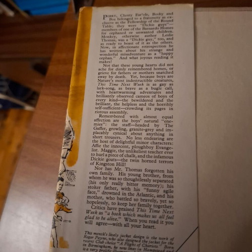 This Time Next Week vintage book by Leslie Thomas, used