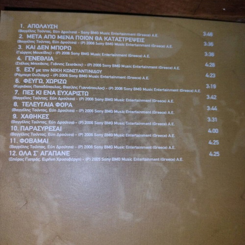 Dionysis Makris CD like new, laiko