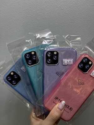 iPhone 11pro cases new, pack of 4 with glitter