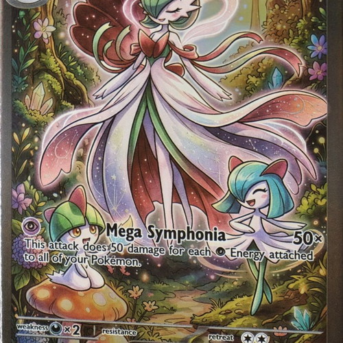Pokemon Gardevoir Family Custom Card in excellent condition