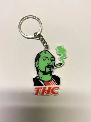 Snoop Dogg Keychain new, multicolored