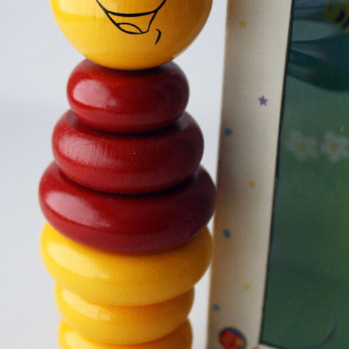 Vintage 90's Winnie the Pooh wooden toy Eichhorn Germany new