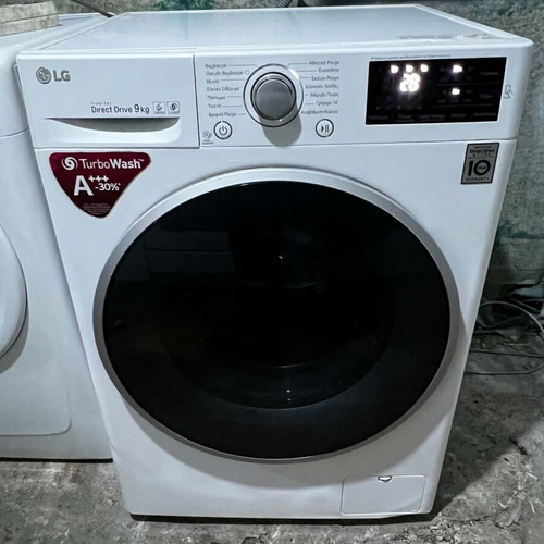 LG washing machine 9 kg A+++ like new