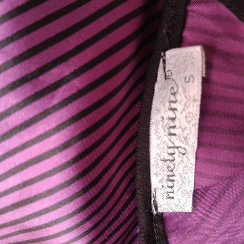 Ninety Nine dress like new, satin fabric, purple, size S