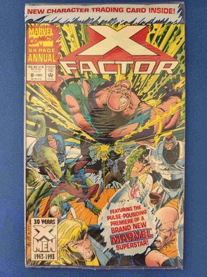 X-Factor Annual 8 comic book used, grade VF or above