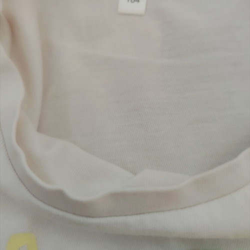 C&A girls' set used, size 104 cm, white and green