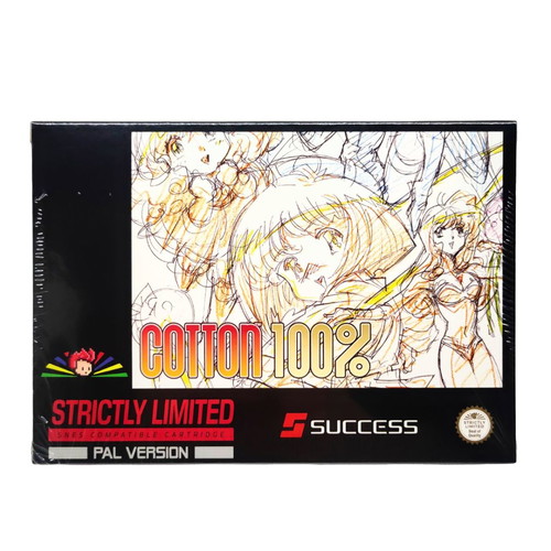 Cotton 100% SNES Strictly Limited Games Limited Edition new