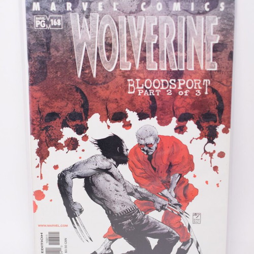 Wolverine #168 - Marvel Comics (2001)