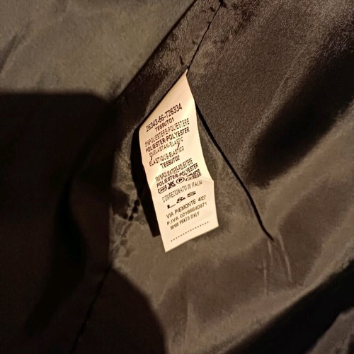 Jacket used, covers up to large, with decorative pockets