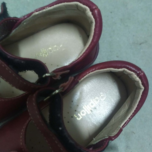 Papillon baby shoes ballerinas like new, soft leather, size 19