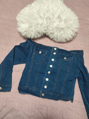 Paranoia denim jacket used, size S, blue