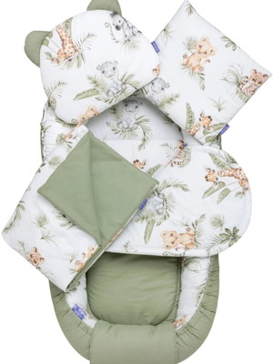Baby nest set with pillow and blanket