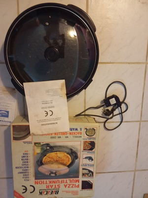 Portable cooking stove used, electric autonomous