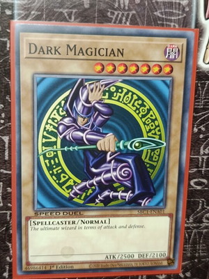 Dark Magician card like new with Ultra Pro sleeve