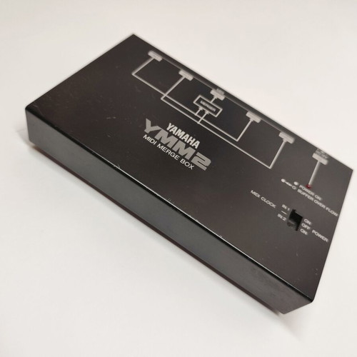 Yamaha YMM2 Midi Merge Box used, vintage 80s, made in Japan