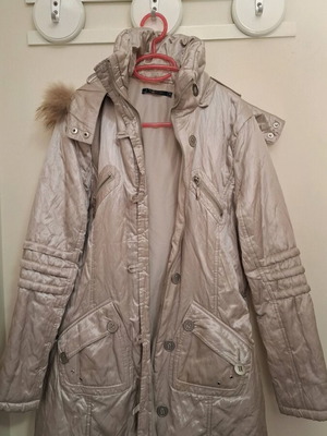 Raxevsky winter jacket used, silver