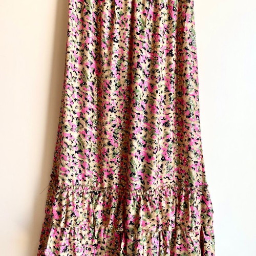 Bohemian Camo maxi skirt Medium new