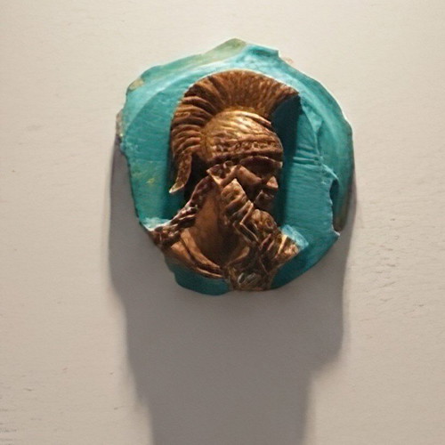 Gypsum Ancient Greek Tourist Magnets, Pack of 9, New