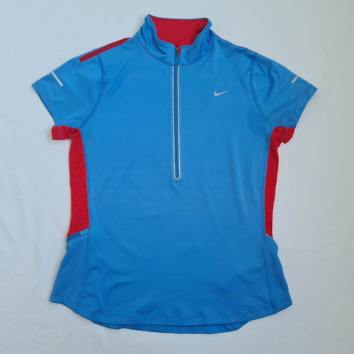 Nike Dri-Fit women's running sports shirt size L with pockets