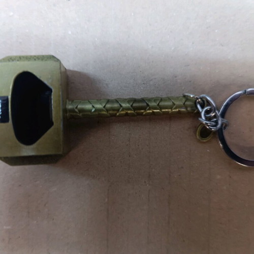 Thor's hammer keychain opener new