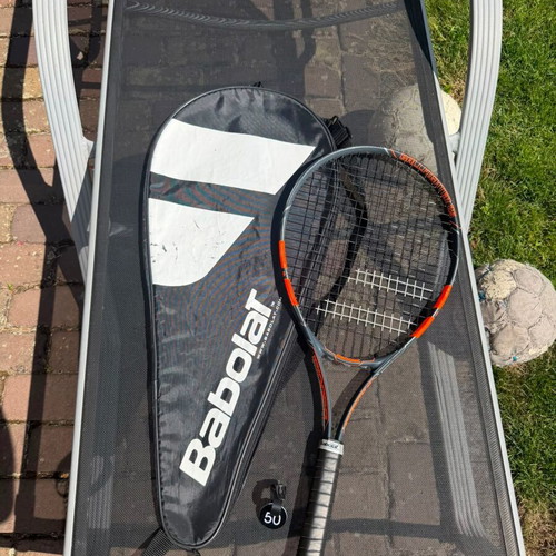 Babolat Kinder Tennisracket used, L0 grip, 250 gram, orange gray