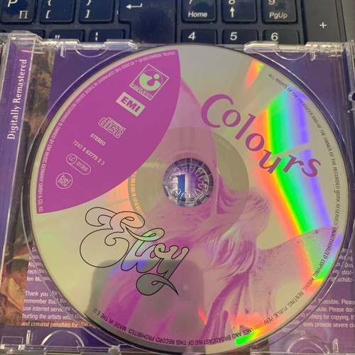Eloy Colours CD like new, rock