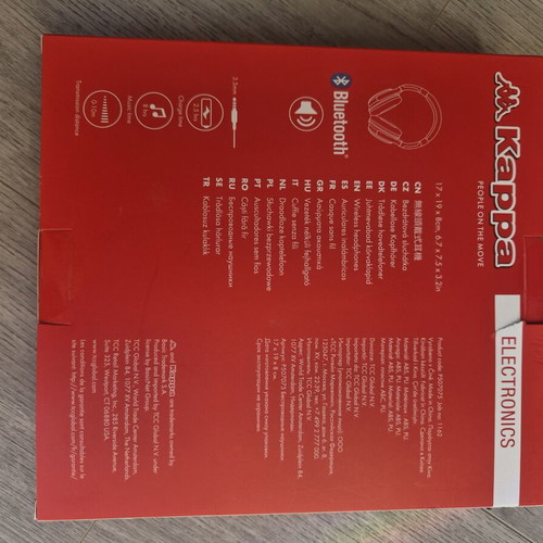 Kappa Wireless Bluetooth Headphones new