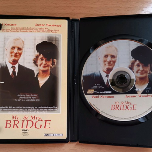 Mr & Mrs Bridge DVD used with Greek subtitles