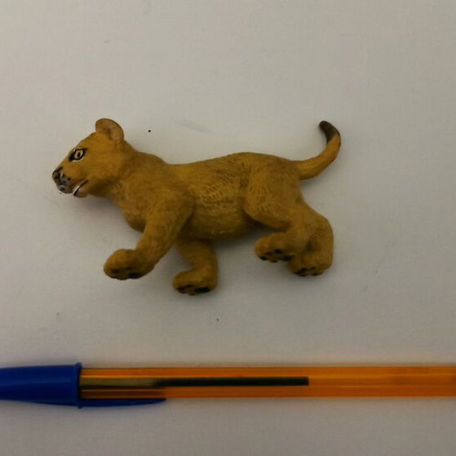 Lion Cub Baby African Wildlife Safari Figure used 1996