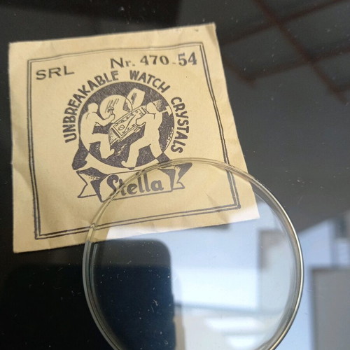 Vintage watch glass 470 new