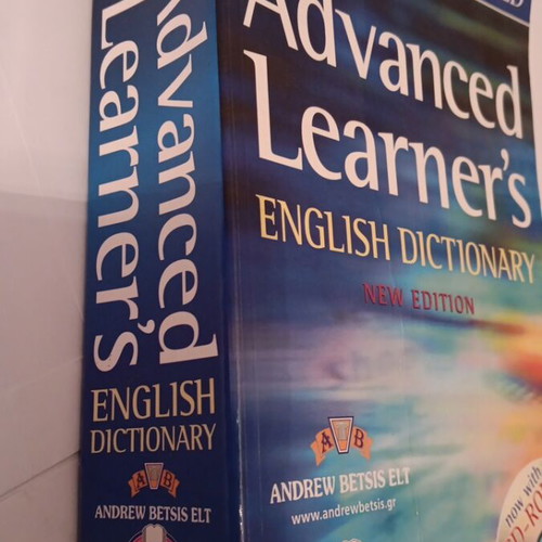 English Dictionary for Advanced Learners Used