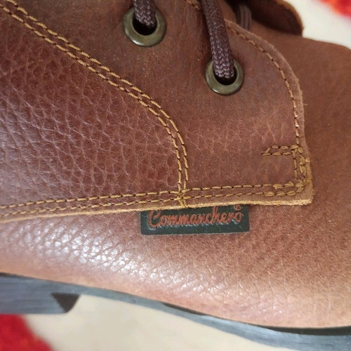 Commanchero leather ankle boots used brown size 40