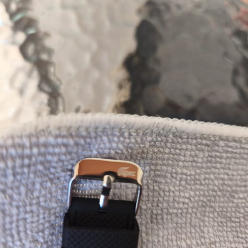 Lacoste Unisex Watch like new, black and gold