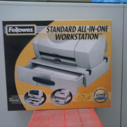Drawer - Printer/phone/screen/Fax Stand with 1 document or consumables slot FELLOWES